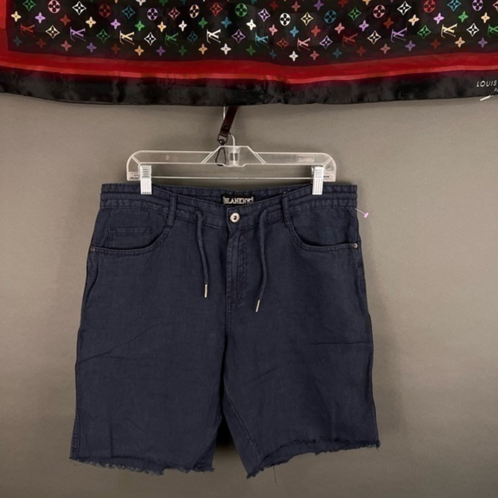 BLANK NYC 100% Linen Shorts